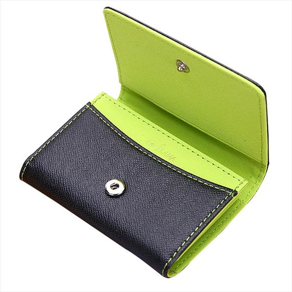 

fashion hasp small wallet men ultrathin mini wallet coin purse student card holder kids drop shipping, Red;black