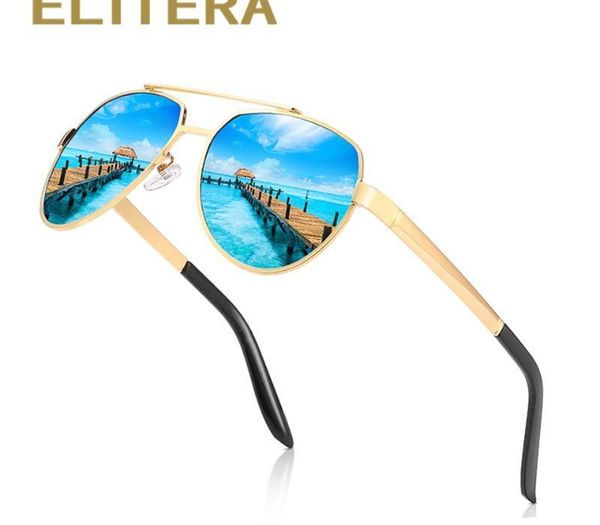 

ELITERA Men Polarized Sunglasses Outdoor Male Eyewear Alloy Legs UV400 Protection