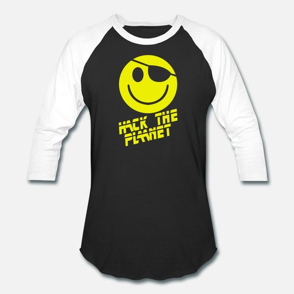 

hack the planet movie t shirt men printing cotton s-xxxl male fit new style summer style novelty shirt