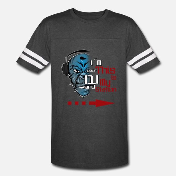 

im your dj t shirt men fitness cotton o neck standard fitness humor spring autumn normal shirt