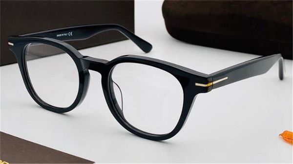 

new fashion design optical prescription glasses 5400 cat glasses frame round lens popular style selling hd clear lens, Black