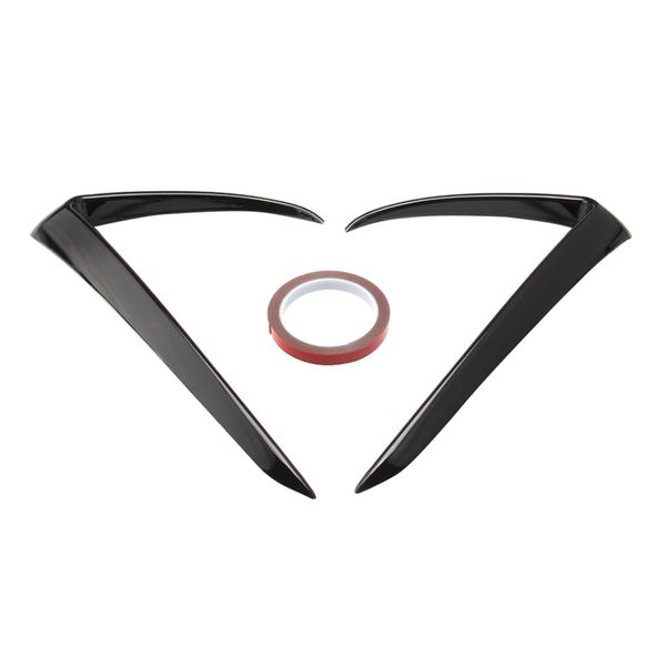 

1pair headlight eyelids trim cover fits for tesla model 3