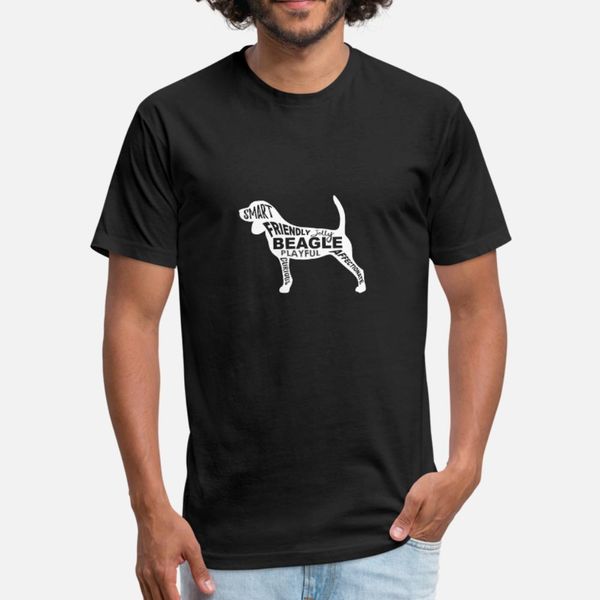 

beagle t shirt men designs cotton round neck slim gift funny summer kawaii shirt