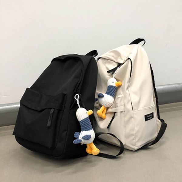 

ladies backpack student bag korean style classic black fashion backpacks for teenage girls mochilas schoolbag