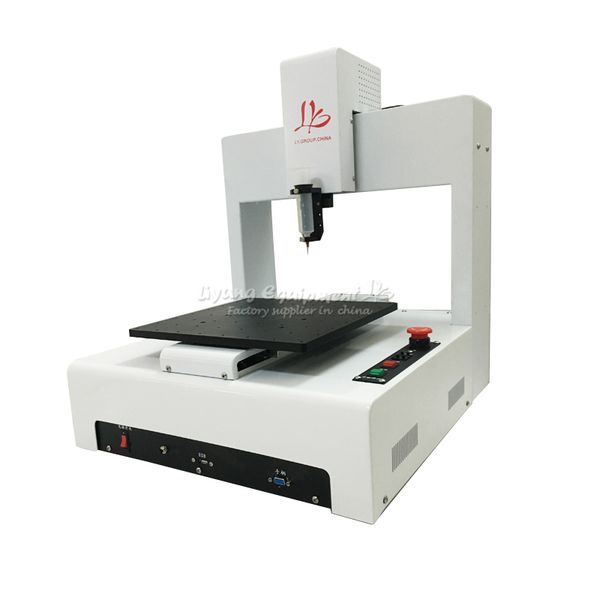 

3 axis automatic glue dispenser ly-331 compatible for mobile frame glue dispensing works 110v/220v