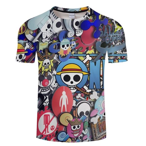 

luffy one piece 3d print shirts hippie graphic oversized men clothing