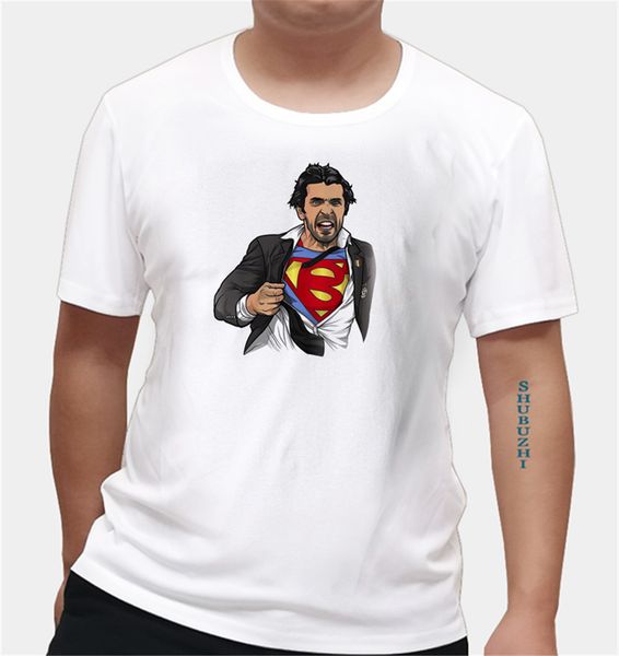 

men's short sleeve t-shirt gianluigi buffon italiana torino turin serie a italia cotton t shirt shubuzhi brand euro size