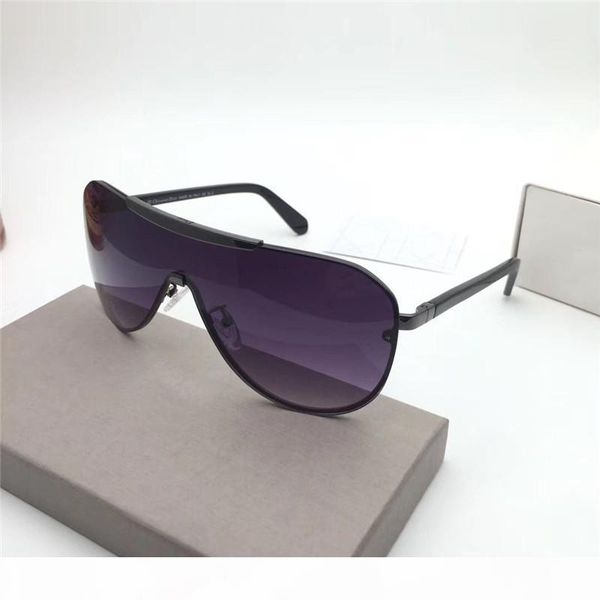 

new fashion designer sunglasses 569 pilot contiguous frame popular style uv400 lens protection eyewear classic goggle style, White;black