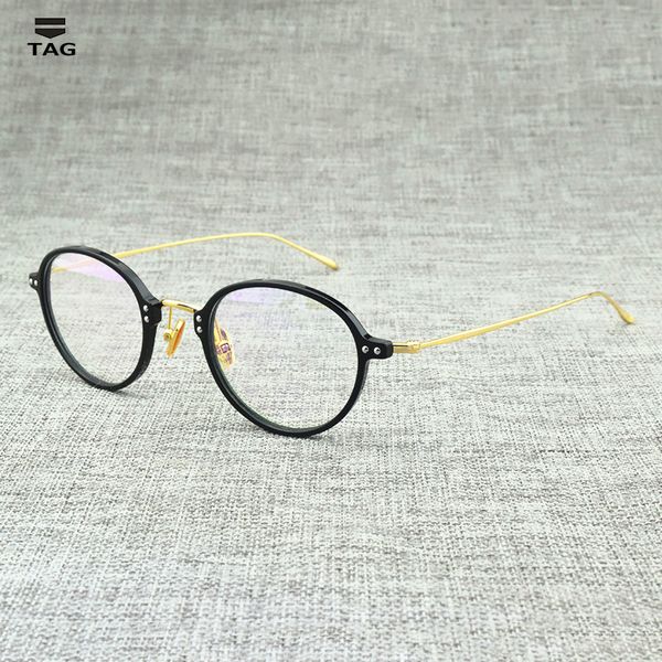 

2020 ultra-light tag brand fashion glasses frame men myopia prescription glasses computer women 5121 delivery, Black