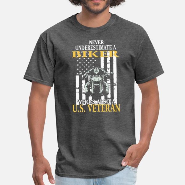 

байкер кто же сша ветеран никогда underestima т рубашки мужчин вязаная 100% хлопок плюс размер 3xl джентльмены интересное здание лето уникал