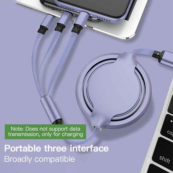 

жидкая силиконовая 3 в 1 выдвижной типа с usb-кабель, micro usb кабель, быстрая зарядка для huawei, для samsung, usb зарядное устройство c