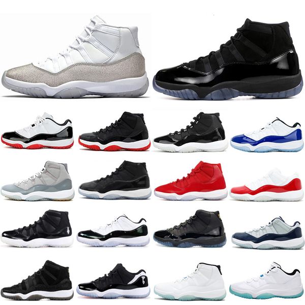 

concord 45 new bred 11 11s basketball shoes for mens womens space jam university red legend blue mens trainers sneakers 5.5-13