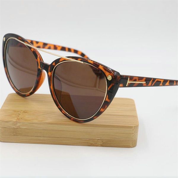 

fashion brand designer cat eye tf sunglasses women men frame vintage sun glasses uv400, White;black