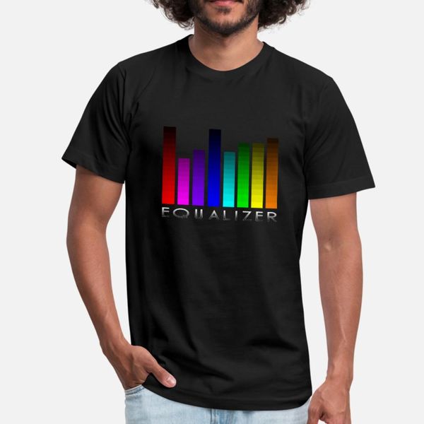 

equalizer t shirt men printed 100% cotton plus size 3xl pictures interesting breathable summer style formal shirt