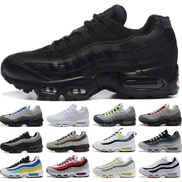 

men running shoes triple black white laser purple aqua neon solar red mens trainers sports sneakers size 40-45