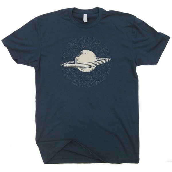 

cool planet saturn t-shirt pluto mars science solar system space shuttle universe fashion tee o-neck homme t shirt
