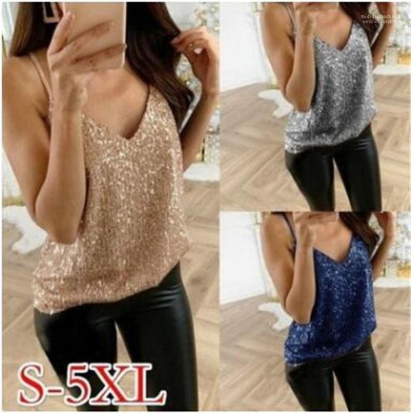 

fashion summer sling casual vest ladies new womens pearlescent v-neck crop r, White