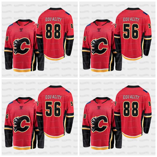 

matthew tkachuk calgary flames 2020 we skate for equality johnny gaudreau sean monahan sam bennett elias lindholm backlund mcdonald jersey, Black;red