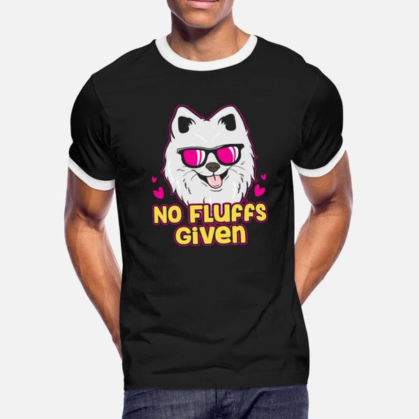 

no fluffs given pomeranian dog pet animal lover t shirt men customize cotton s-xxxl vintage famous comfortable spring kawaii shirt