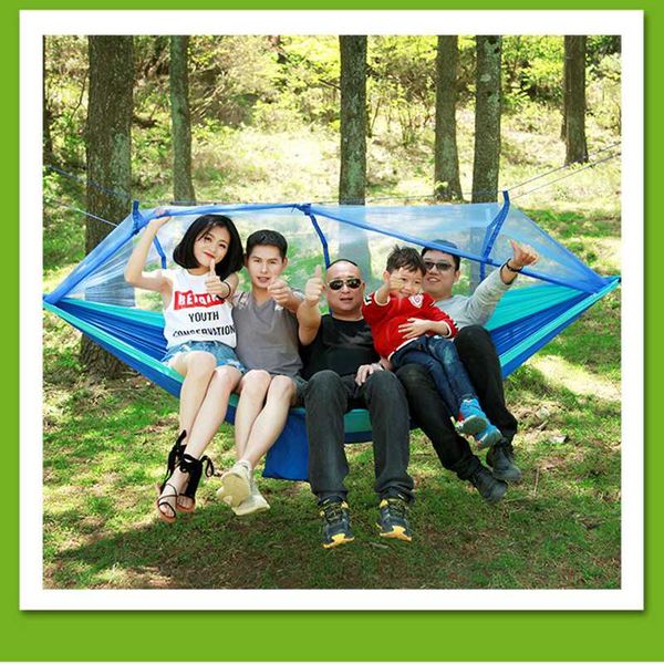 

tents and shelters outdoor travel hanging tent ultralight parachute hammock double person hamak camping