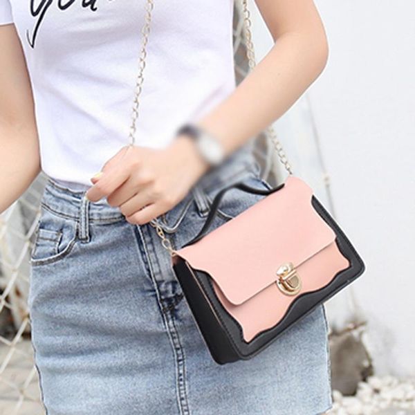 

messenger bag women leather fashion lady shoulders small cover letter purse mobile bag feminina bolsos mujer 2020#p30