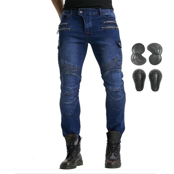 

2020 motorcycle riding jeans anti-fall motocross racing pants with ce upgrade knee hip pads for motocross atv off road hockey