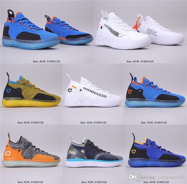 

2020 new durant kd 11 ep white orange foam pink paranoid oreo ice basketball shoes original kevin durant xi kd11 mens sneakers size 40-46, White;red