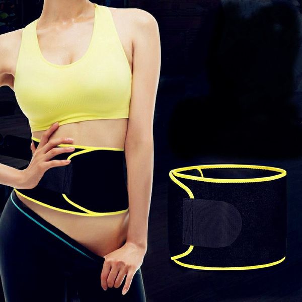 

waist back support waist trainer belt sweat utility belt for sport gym fitness weightlifting tummy slim belts, Black;brown