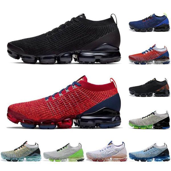 

knit 3.0 fly running shoes for men women triple black noble red electric green orange outdoor mens trainers sports sneaker with socks, White;red