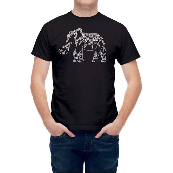 

fashion design tshirt feng shui ethnic elephant t24846 o-neck hipster tshirts