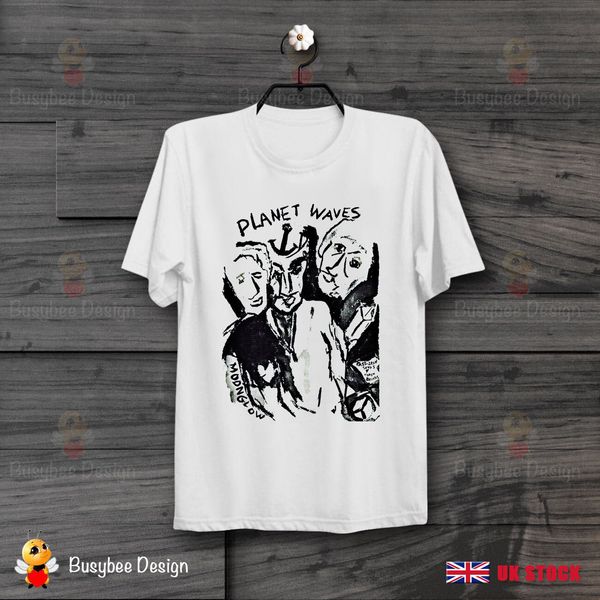 

planet waves bob dylan folk blues rock vintage cool t shirt b413
