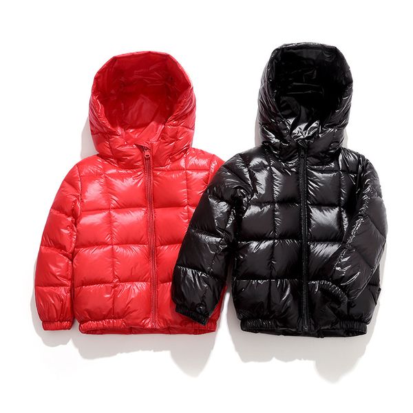 

2-6y cute baby girl for boys jackets with hooded winter warm girls kids zipper kg-437, Blue;gray