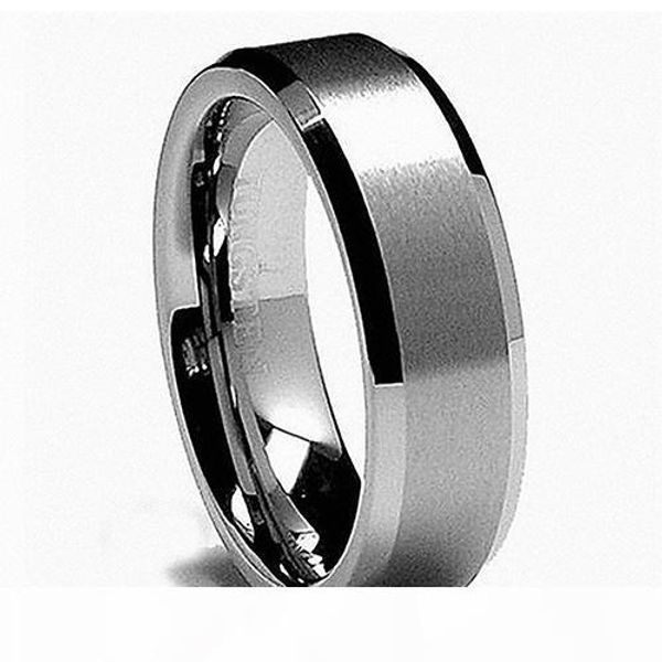 

queenwish jewelry 8mm white tungsten carbide ring mens wedding band his her bru high polish wedding band promise for him and her couples, Slivery;golden