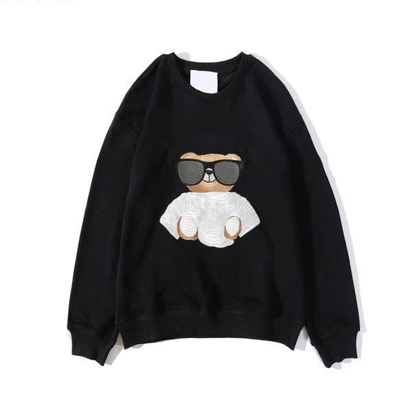 

Mxxxxino Mens Bear Hoodie Fashion Boys New Arrival Letters Embroidery Sweatshirt Casual Trendy Hiphop Male Pullovers 20FW Mens Clothes