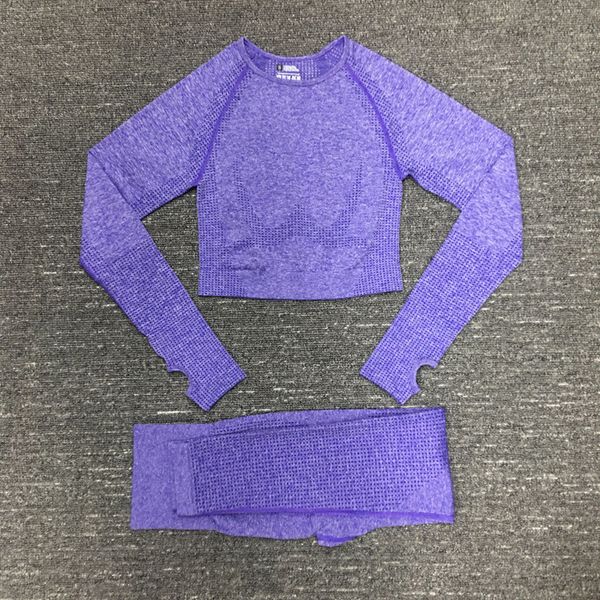 

women 2 piece yoga set gym clothes women sportswear fitness clothing set long sleeve yoga suit high waist leggings gym wear, White;red