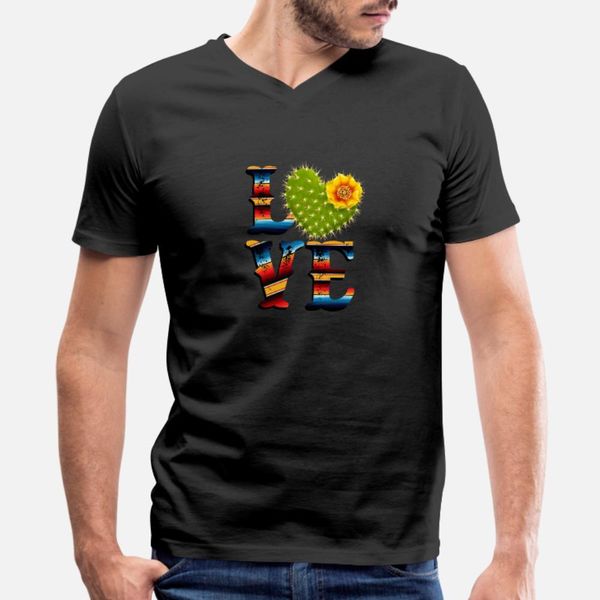 

cactus love t shirt men personalized short sleeve o-neck novelty graphic comfortable summer trend shirt