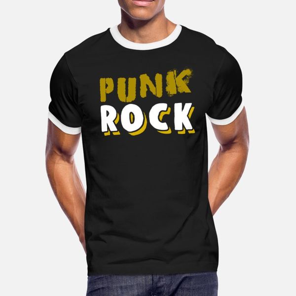 

punk rock t shirt men printing 100% cotton o neck gents crazy funny summer letters shirt