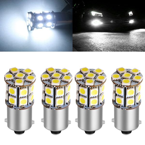 

yolu car led turn signal 1156 20smd turn signal reversing light brake lights dc12v white