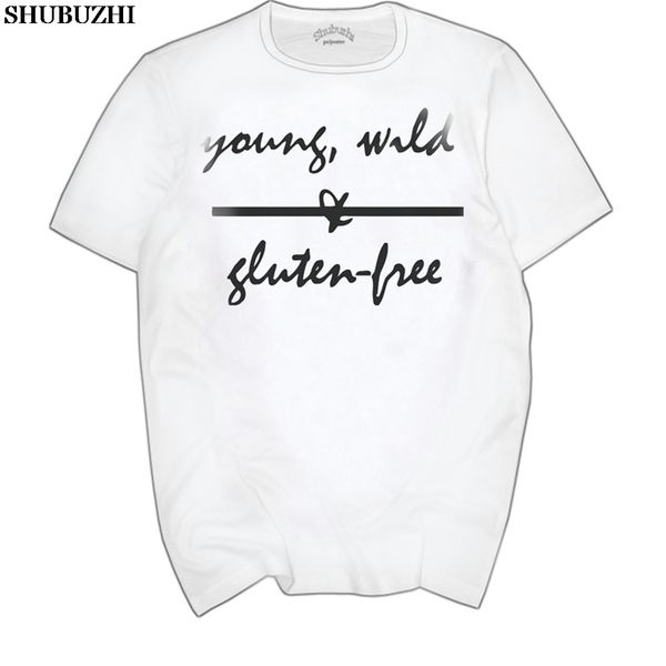 

young wild & gluten t shirt men euro size