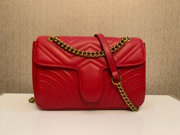 

crossbody new high and bags chain 1a00121 handbags fashion classic shoulder pu women's quality men's 2021 sale bags fixuv, Red;black