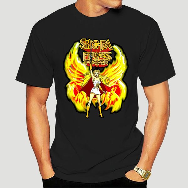 

she-ra princess of power cartoon superheroes classic tv series t-shirt black-2709a