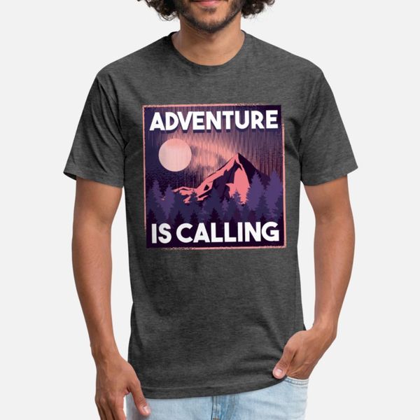 

adventure is calling t shirt men customized 100% cotton s-xxxl basic solid anti-wrinkle humor summer kawaii shirt