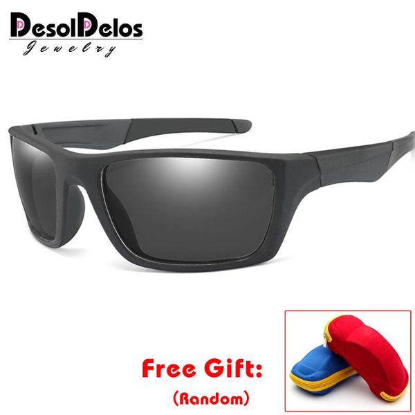 

new polarized brand designer retro glasses outdoor sports fishing driving sunglasses vintage goggles eyewears uv400 with box, White;black
