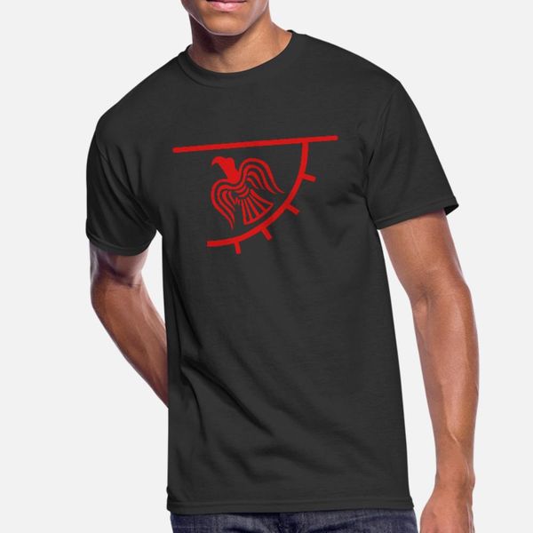 

viking raven banner t shirt men designer 100% cotton round neck unique interesting humor spring autumn cool shirt
