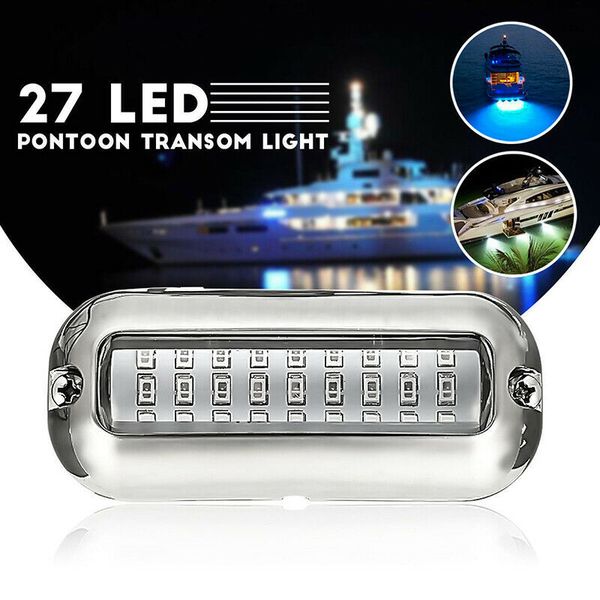 

50w stainless steel led underwater pontoon ocean ship beam light yacht stern light fishing night light ip68