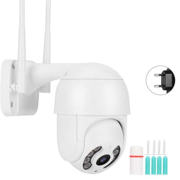 

box cameras wifi camera 2in waterproof ptz mini dome 1080p 8 lights security surveillance work with icsee 110-240v