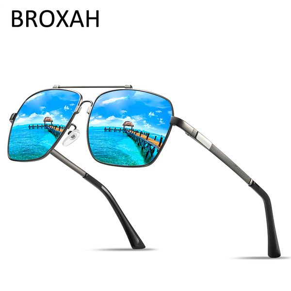 

polarized sunglasses men 2020 memory metal frame sunglasses driving glasses mirror lens eyewear retro mens shades, White;black