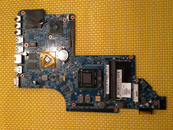  665280-001 für HP DV6-6000 Motherboard mit AMD-Chipsatz 512 MB