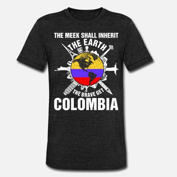 

земля храбрый получить колумбию t shirt men customize 100% хлопок o шеи формальный известный комфортное лето стиль природных shirt