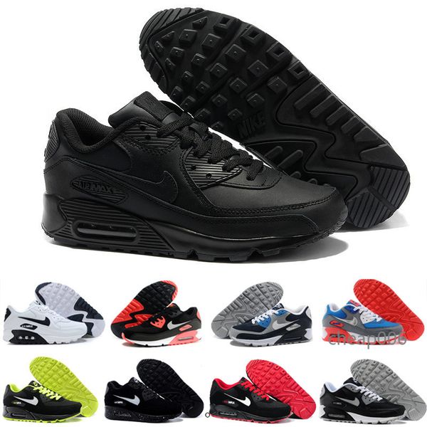 

discount triple black men running shoes women classic 90s cushion trainer sports sneakers designers chaussures size 36-45 dgy7w